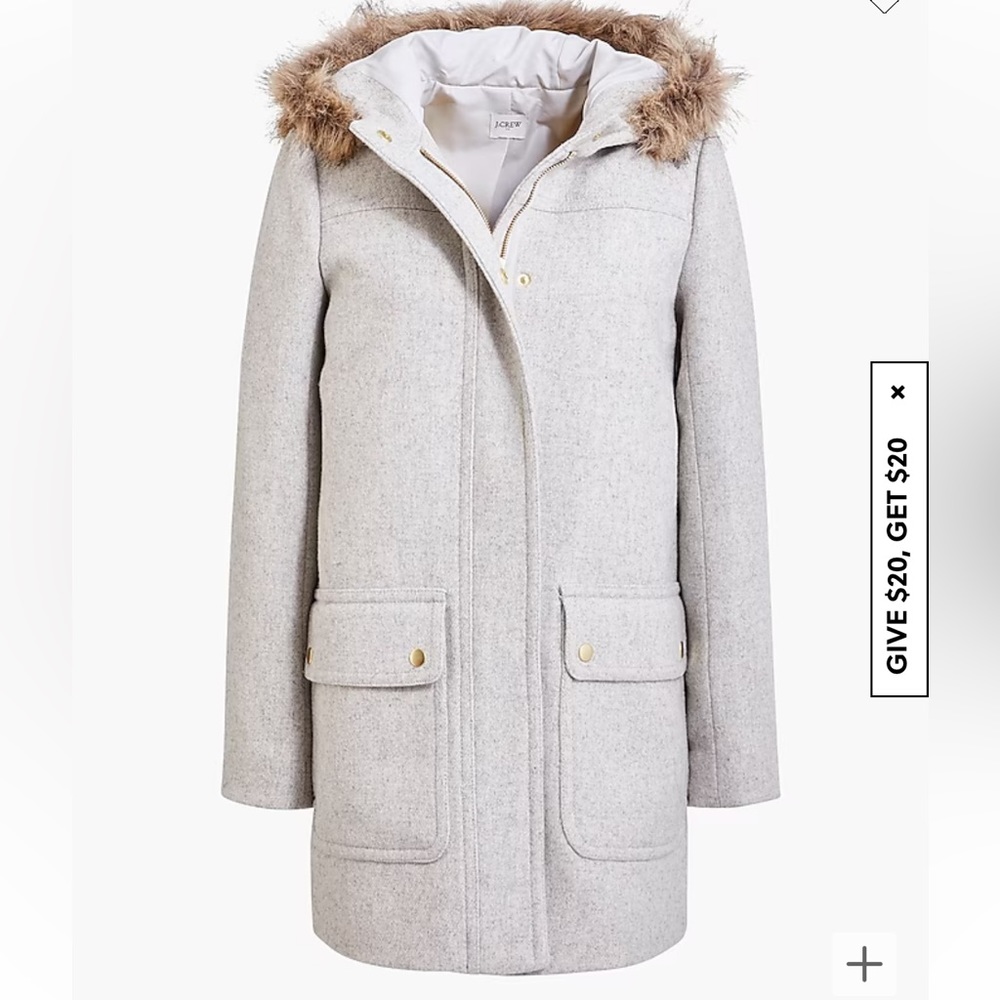 SHIPS TODAY BRAND NEW WITH TAGS J.Crew Vail Parka